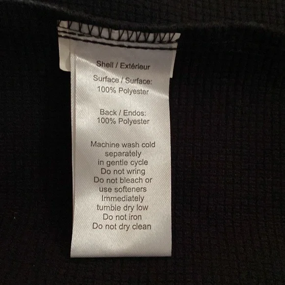 North End Black Jacket Waterproof All Weather Cadillac Collect Coat XL - Picture 8 of 14